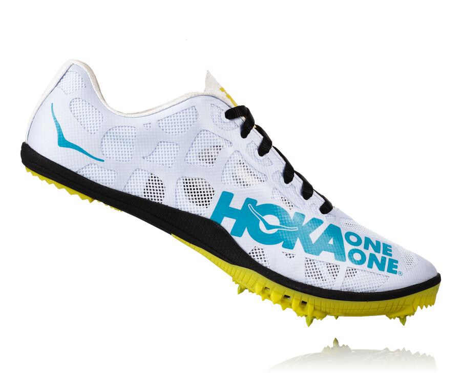 Tennis Hoka One One Rocket X Homme - Blanche/Bleu - WLY-402561